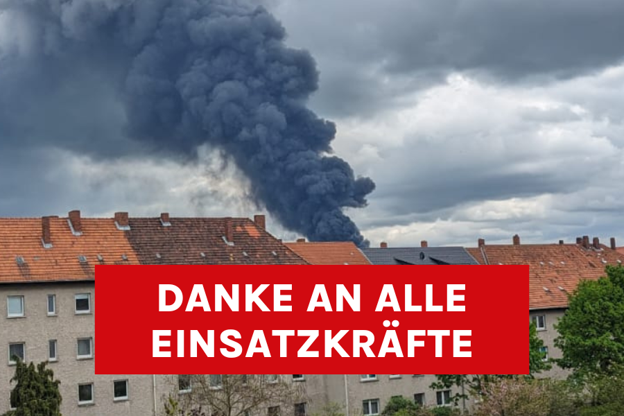 Chemiebrand in Braunschweig Danke an alle Einsatzkräfte! › SPD Braunschweig